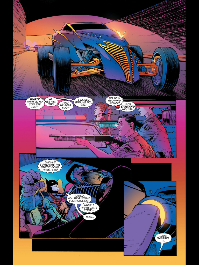 Pretty nice roadster, just not very Batman-like.