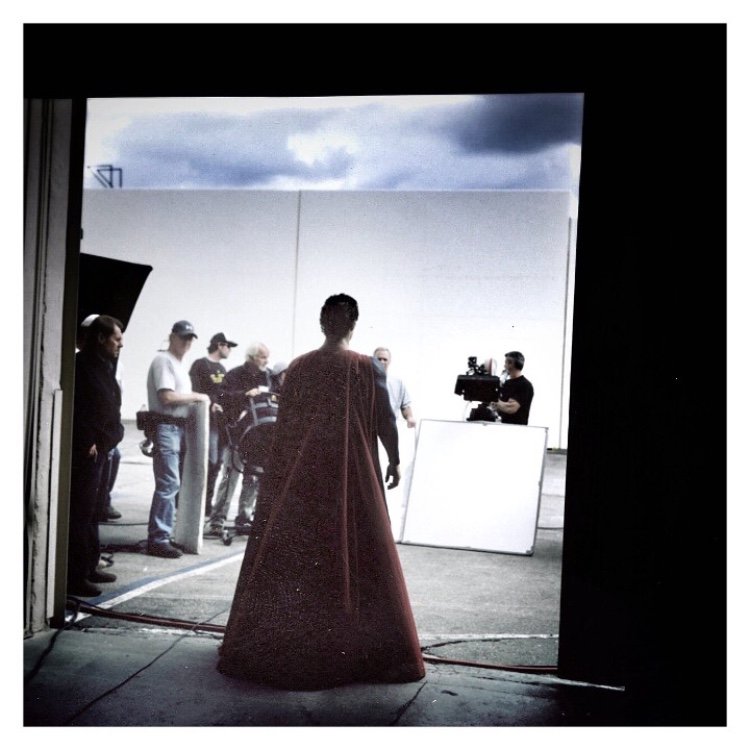 Henry Cavill Costume Test in 'Man of Steel'