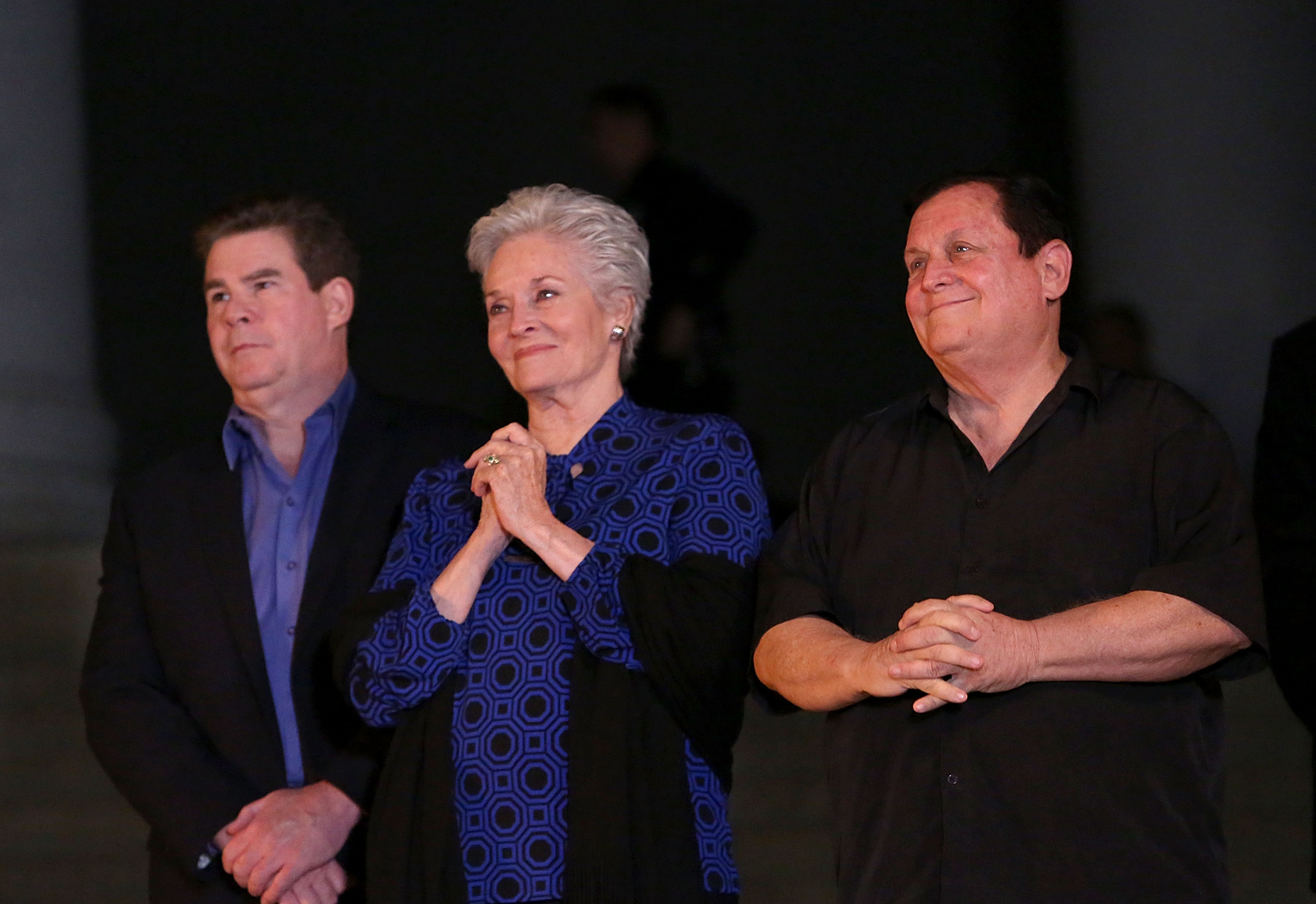 attend The City of Los Angeles and DC Entertainment Bat-Signal Lighting Ceremony honoring Adam West at Los Angeles City Hall on June 15, 2017 in Los Angeles, California.
